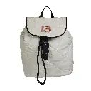 Bolso mochila acolchada (Inspiracion Bimba y Lola) Color Blanco.webp