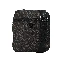 Bolso Bandolera Hombre Logo Triangular (Inspiración Guess) Color Chocolate 03.webp