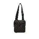 Bolso Bandolera Hombre Logo Triangular (Inspiración Guess) Color Chocolate 01.webp