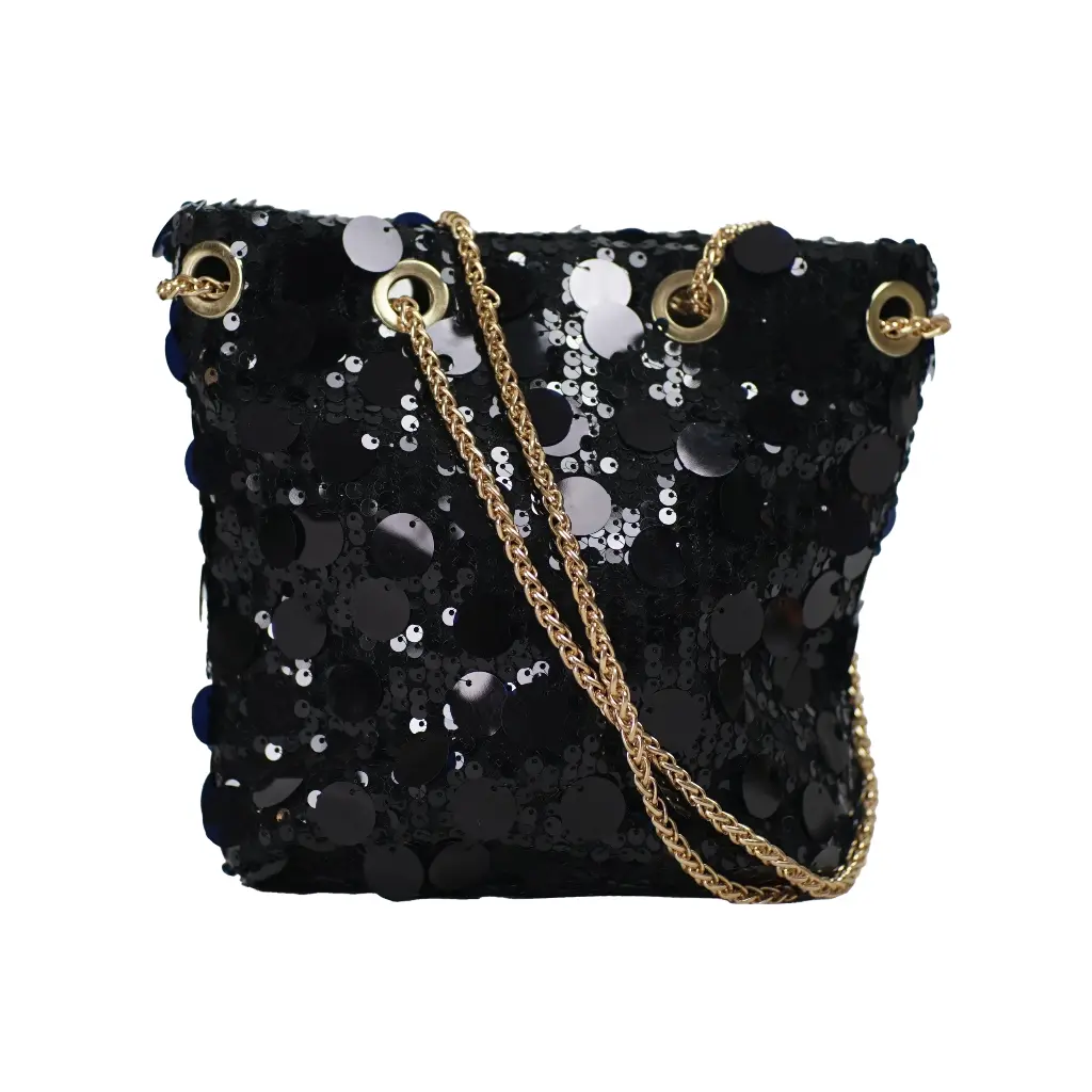 Bolso bandolera lentejuelas color negro 03.webp