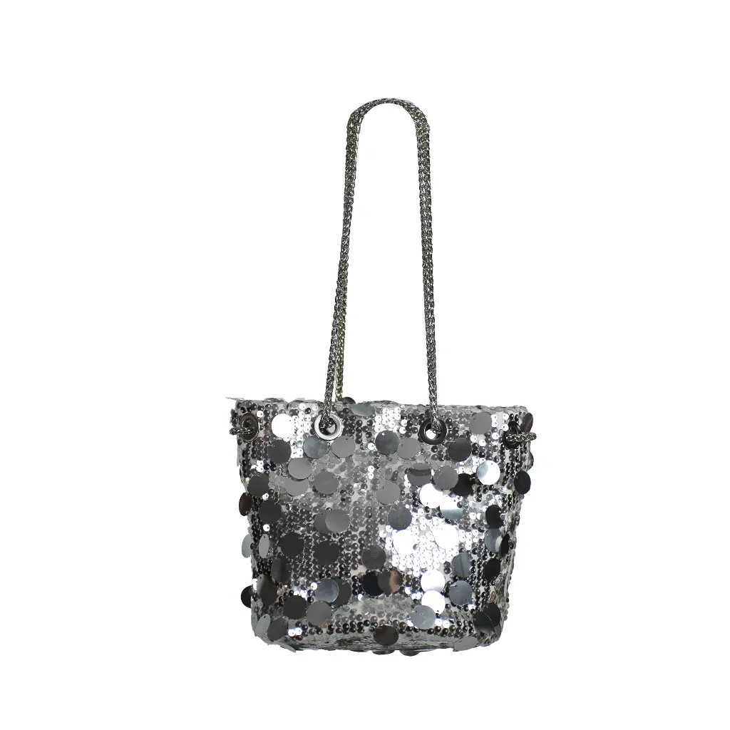 Bolso bandolera lentejuelas color plata 02.webp