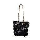 Bolso bandolera lentejuelas color negro 02.webp