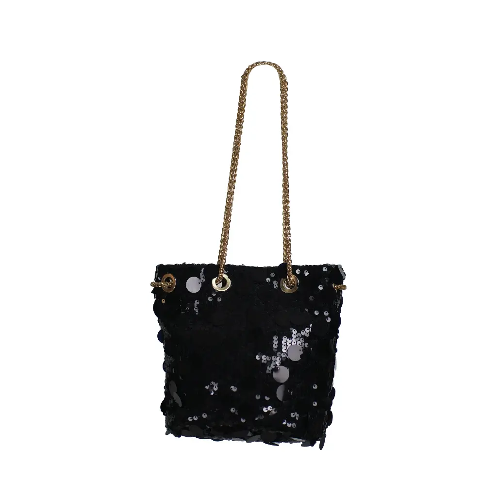 Bolso bandolera lentejuelas color negro 01.webp