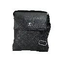 Bolso Bandolera Hombre Logo Solapa (Inspiración Louis Vuitton) Color negro 03.webp