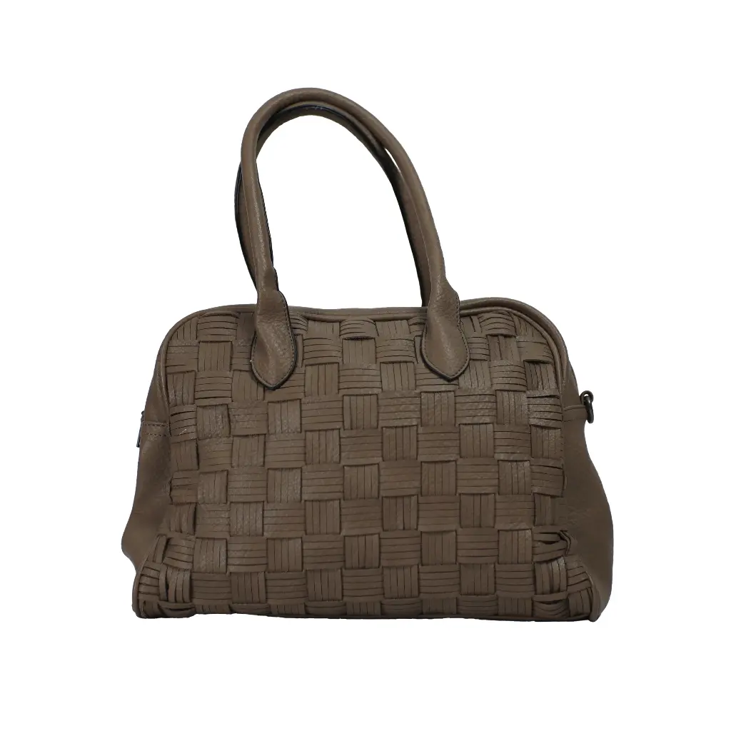 Bolso Tote Trenzado color marrón 04.webp