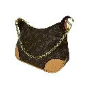 Bolso Boulogne PM Lona Monogram (Inspiración Louis Vuitton) Color Marrón 03.webp