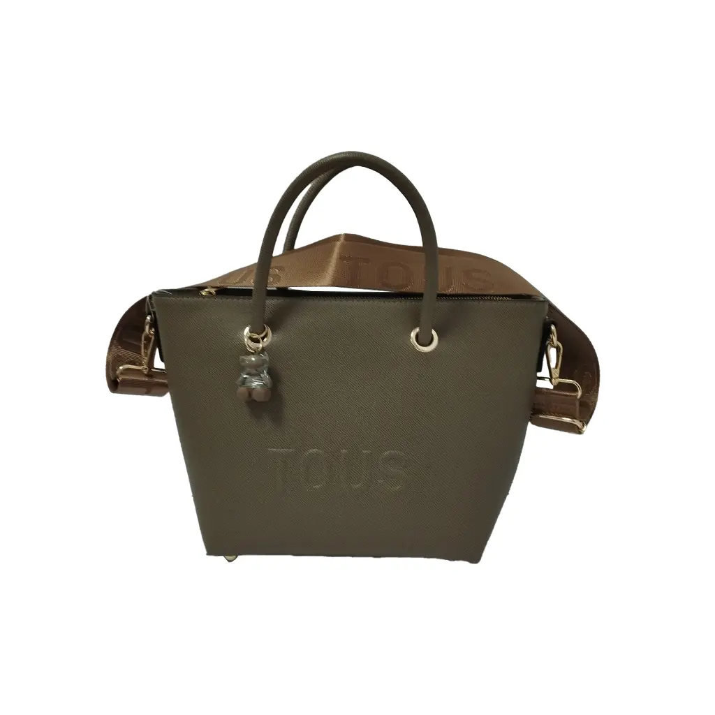 Bolso bandolera capazo La Rue New (Inspiración Tous) Color marrón 02.webp