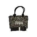 Bolso bandolera Charm Oso - Inspiración Tous - Cacao.webp