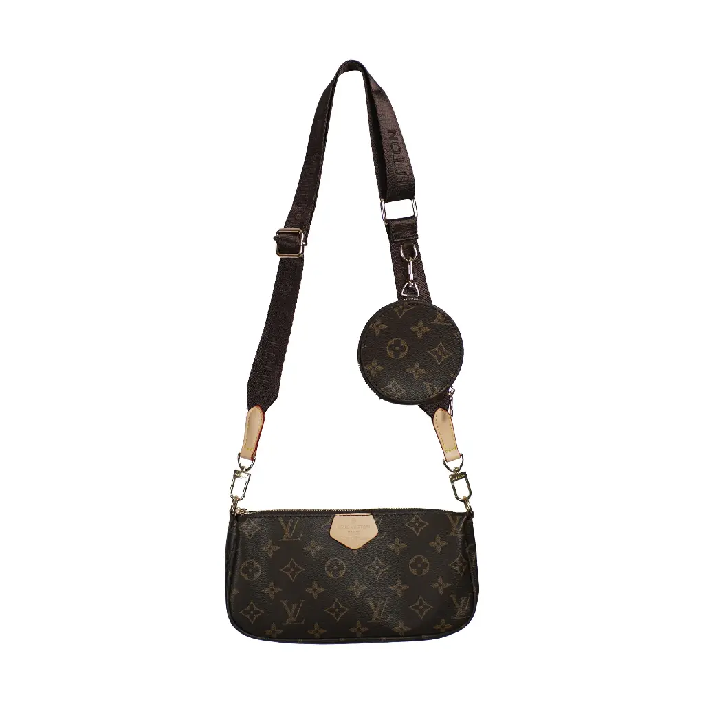 Bolso Multi Pochette Accessoires (Inspiración Louis Vuitton) Color Chocolate 01.webp