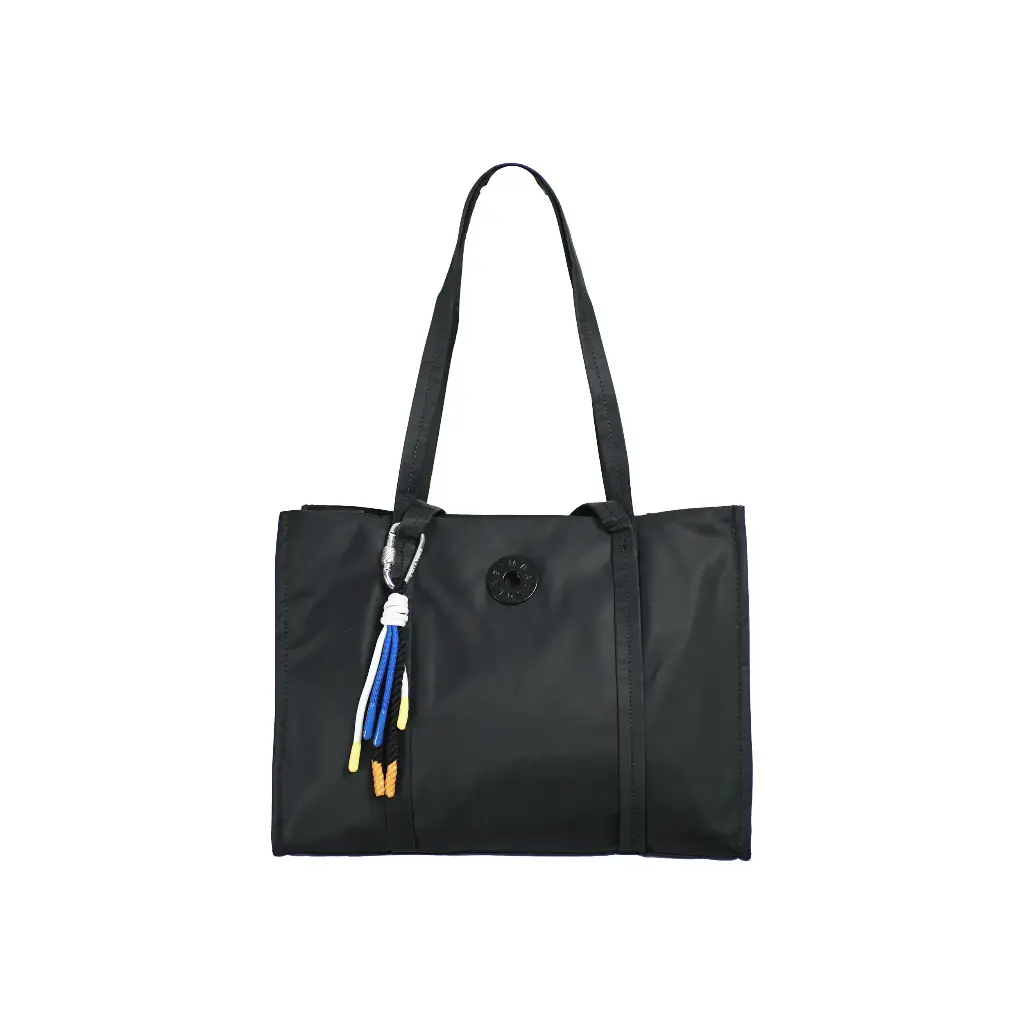 Bolso shopper grande nylon (Inspiración Bimba y Lola) Color Negro 01.webp