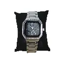 Reloj Analogico Cuadrado Icon Caos Dots(Inspiración Tous) Dorado y Plata 02.webp