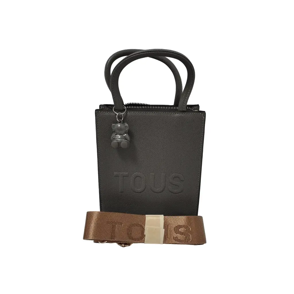 Mini bolso Tous Pop - Inspiración Tous Brenda - Estilo Pop - Color Gris 01.webp