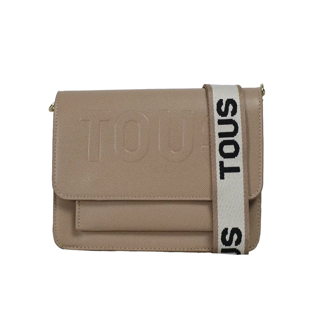 Bandolera mediana Audree (Inspiración Tous) Color Arena 04.webp