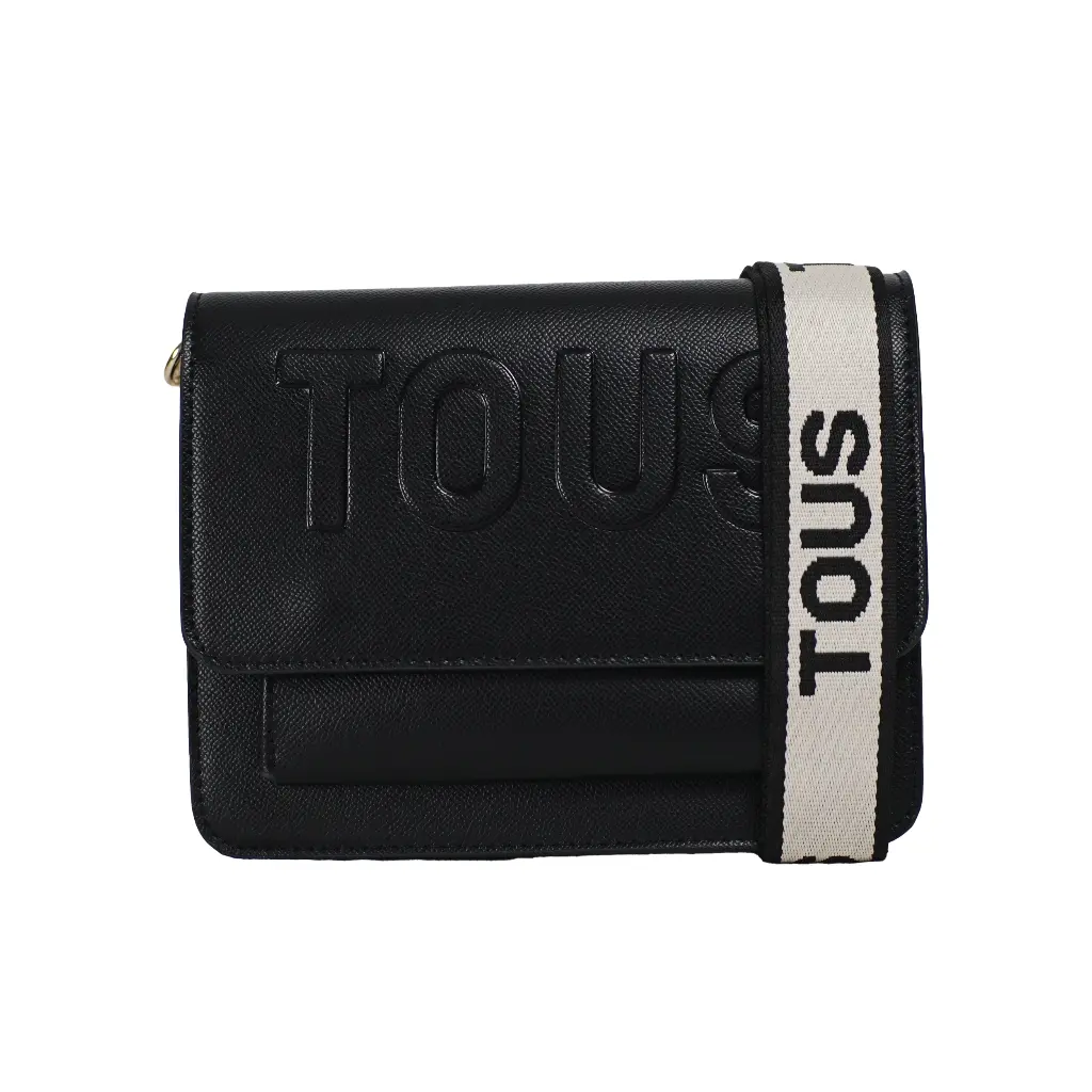 Bandolera mediana Audree (Inspiración Tous) Color Negro 03.webp
