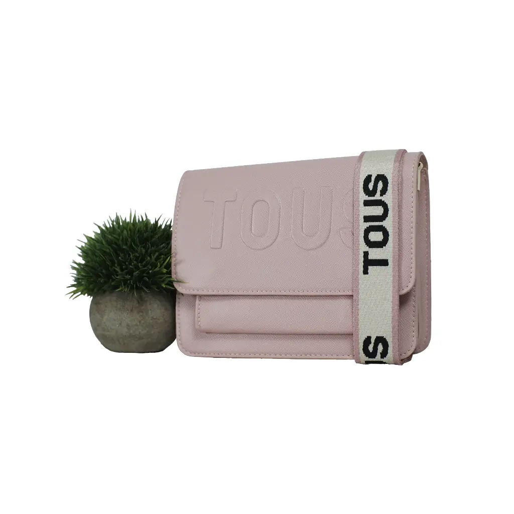 Bandolera mediana Audree (Inspiración Tous) Color rosa 02.webp