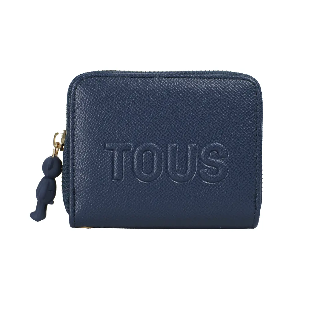 Monedero motivo Oso (Inspiración Tous) Color azul.webp