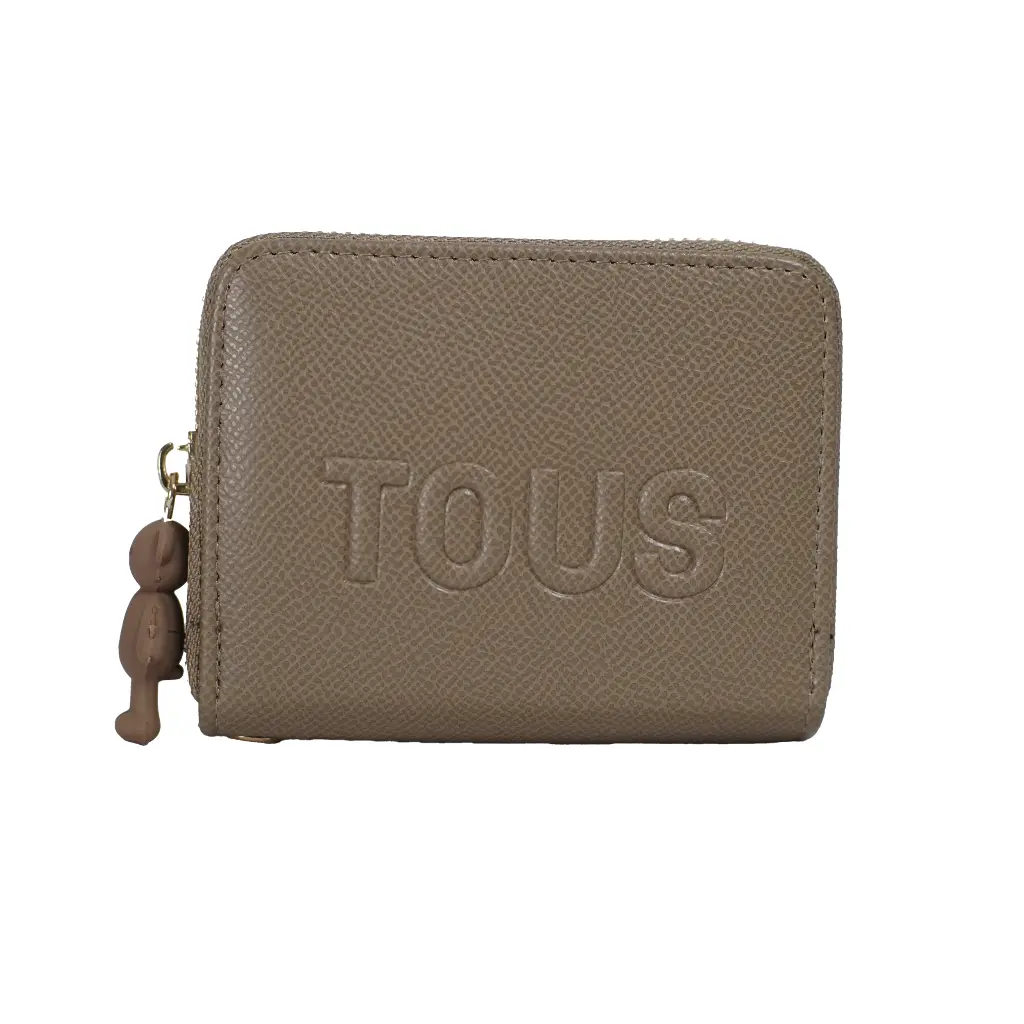 Monedero motivo Oso (Inspiración Tous) Color camel.webp