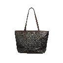 Bolso Shopper - Inspiración Guess - Eco Brenton logotipo 4G - Negro-01.webp