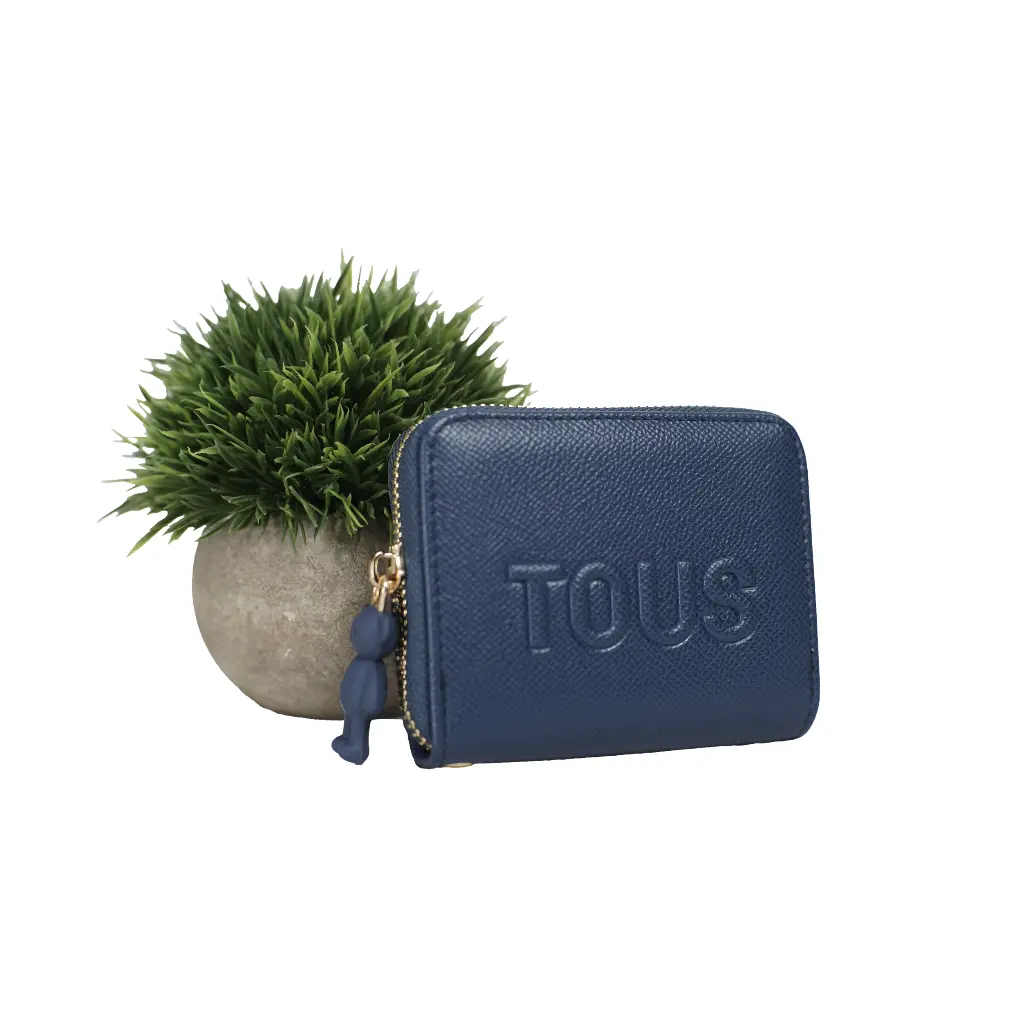 Monedero motivo Oso (Inspiración Tous) Color azul 01.webp