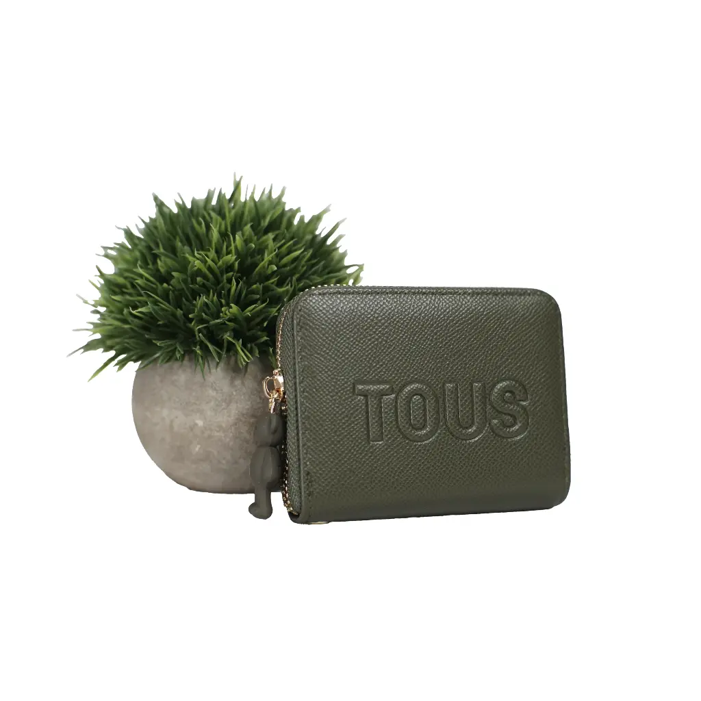 Monedero motivo Oso (Inspiración Tous) Color verde 01.webp