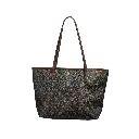 Bolso Shopper - Inspiración Guess - Eco Brenton logotipo 4G - Negro-02.webp