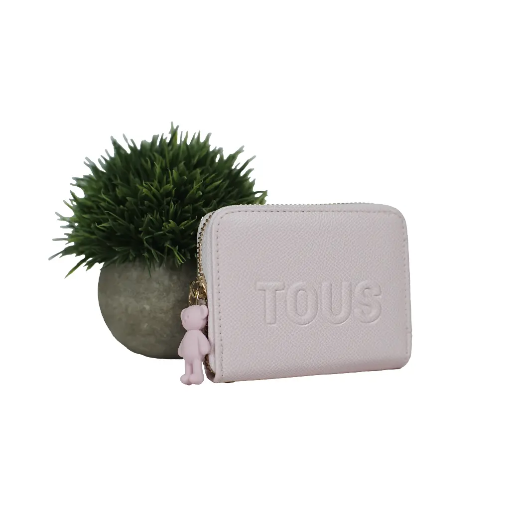 Monedero motivo Oso (Inspiración Tous) Color rosa palo 01.webp