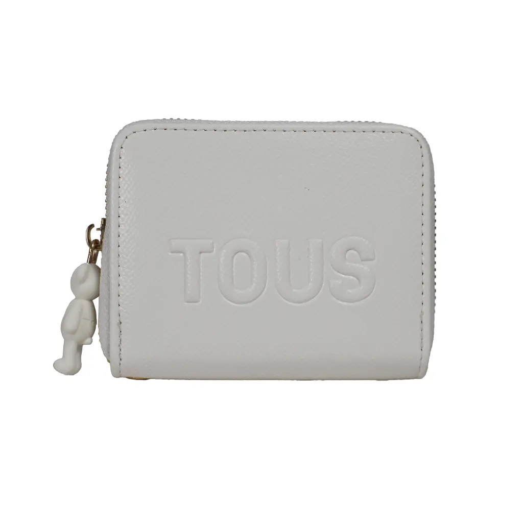 Monedero motivo Oso (Inspiración Tous) Color blanco.webp