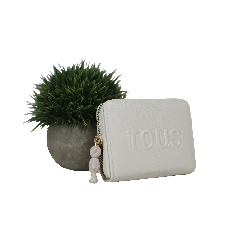 Monedero motivo Oso (Inspiración Tous) Color blanco 3.webp