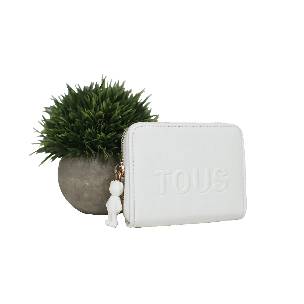 Monedero motivo Oso (Inspiración Tous) Color blanco 4.webp
