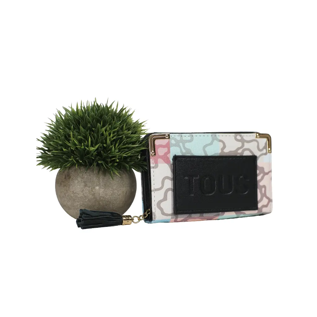 Monedero siluetas Osos (Inspiración Tous) Color negro.webp