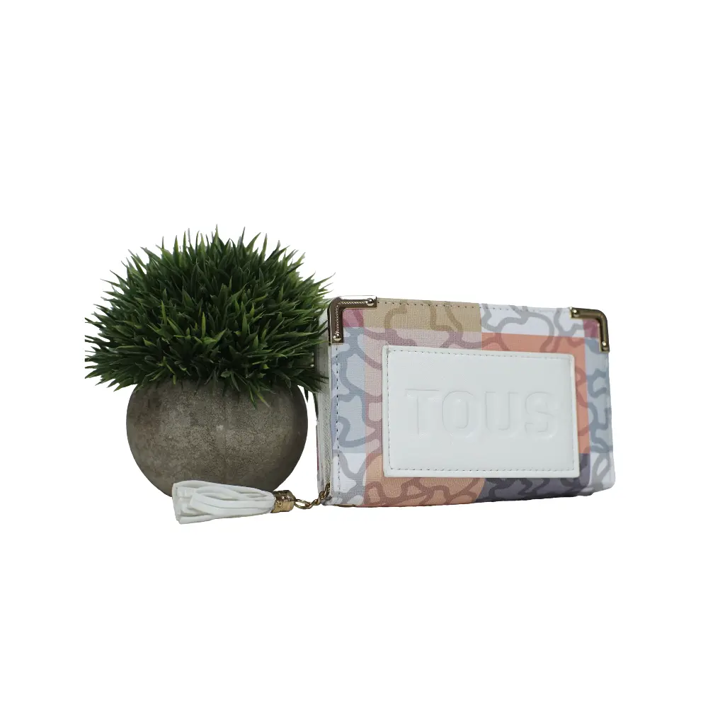 Monedero siluetas Osos (Inspiración Tous) Color blanco.webp