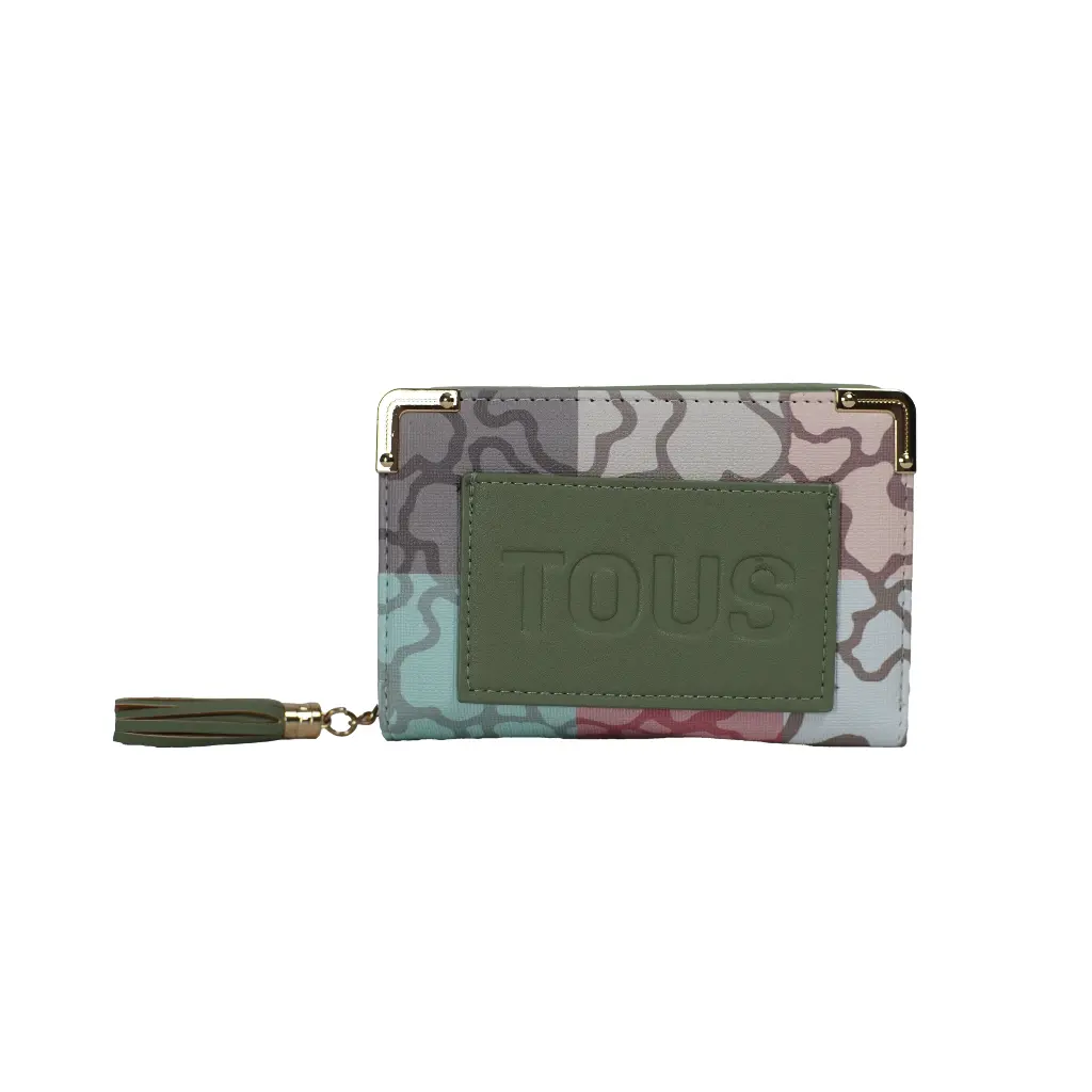 Monedero siluetas Osos (Inspiración Tous) Color verde 01.webp