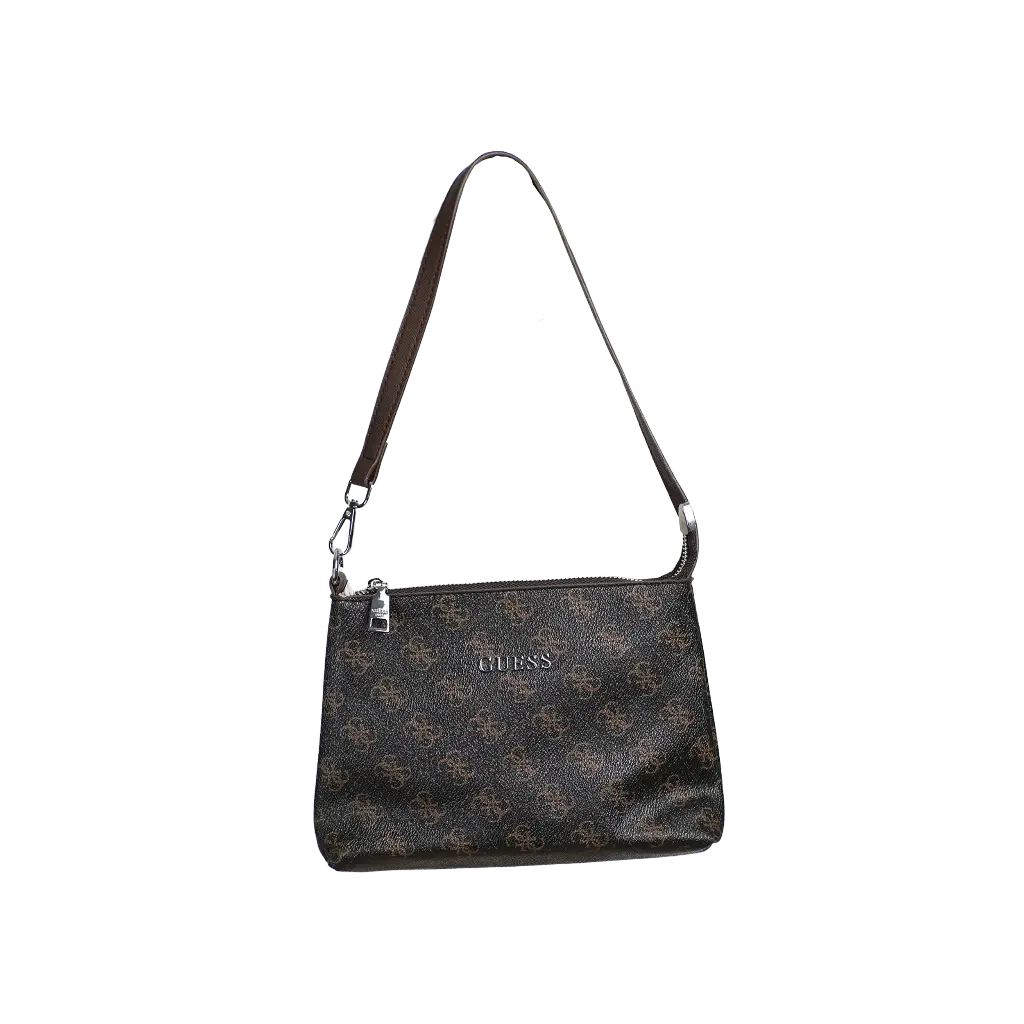 Bolso Shopper - Inspiración Guess - Eco Brenton logotipo 4G - Negro-03.webp