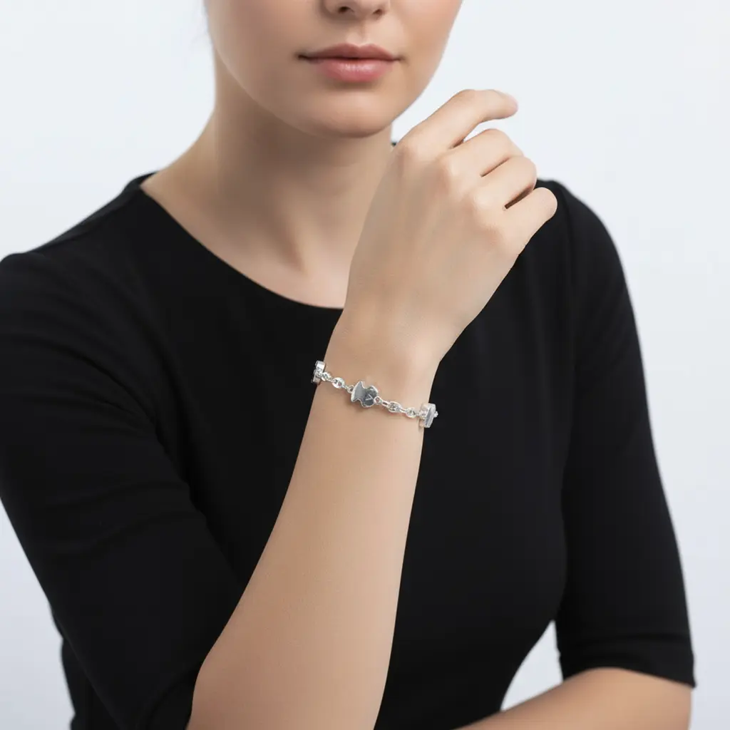 Pulsera TOUS de plata 04.webp