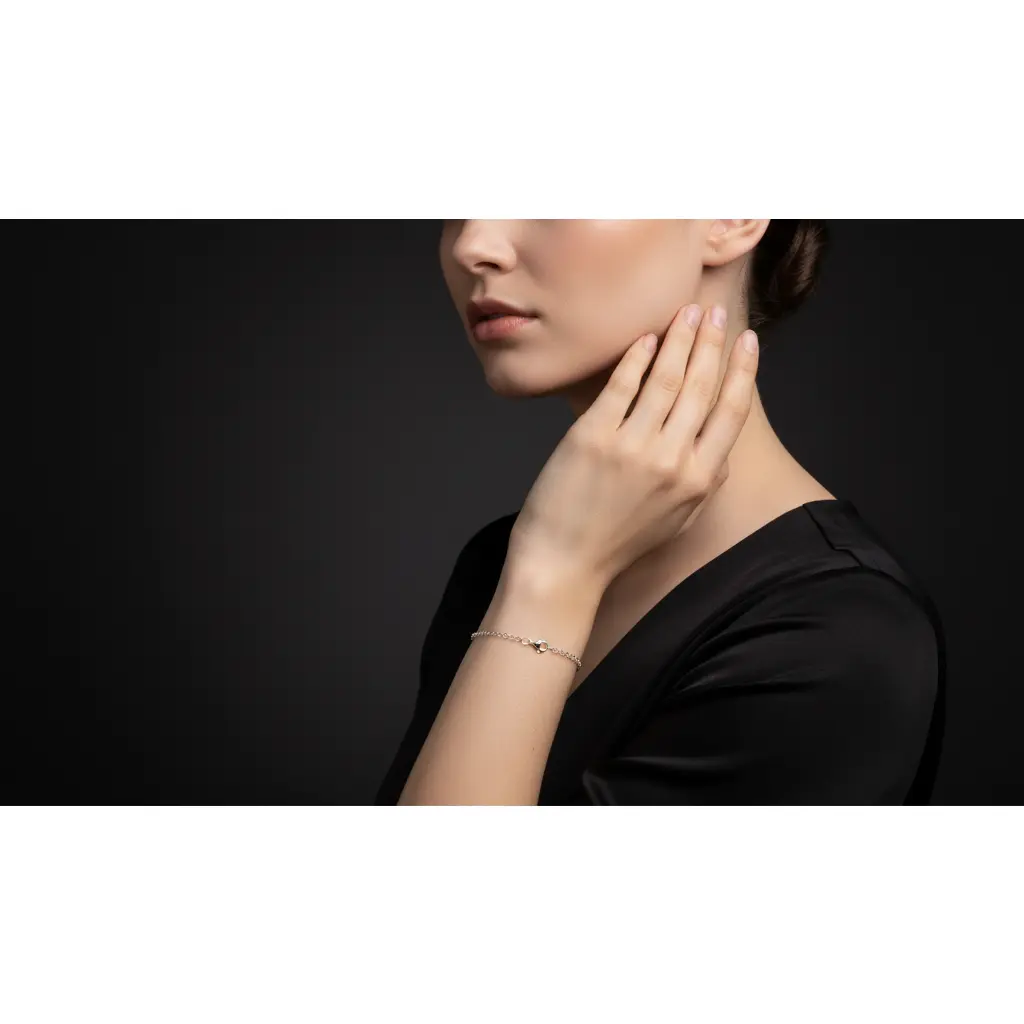 Pulsera Shine star Plata de ley 03.webp