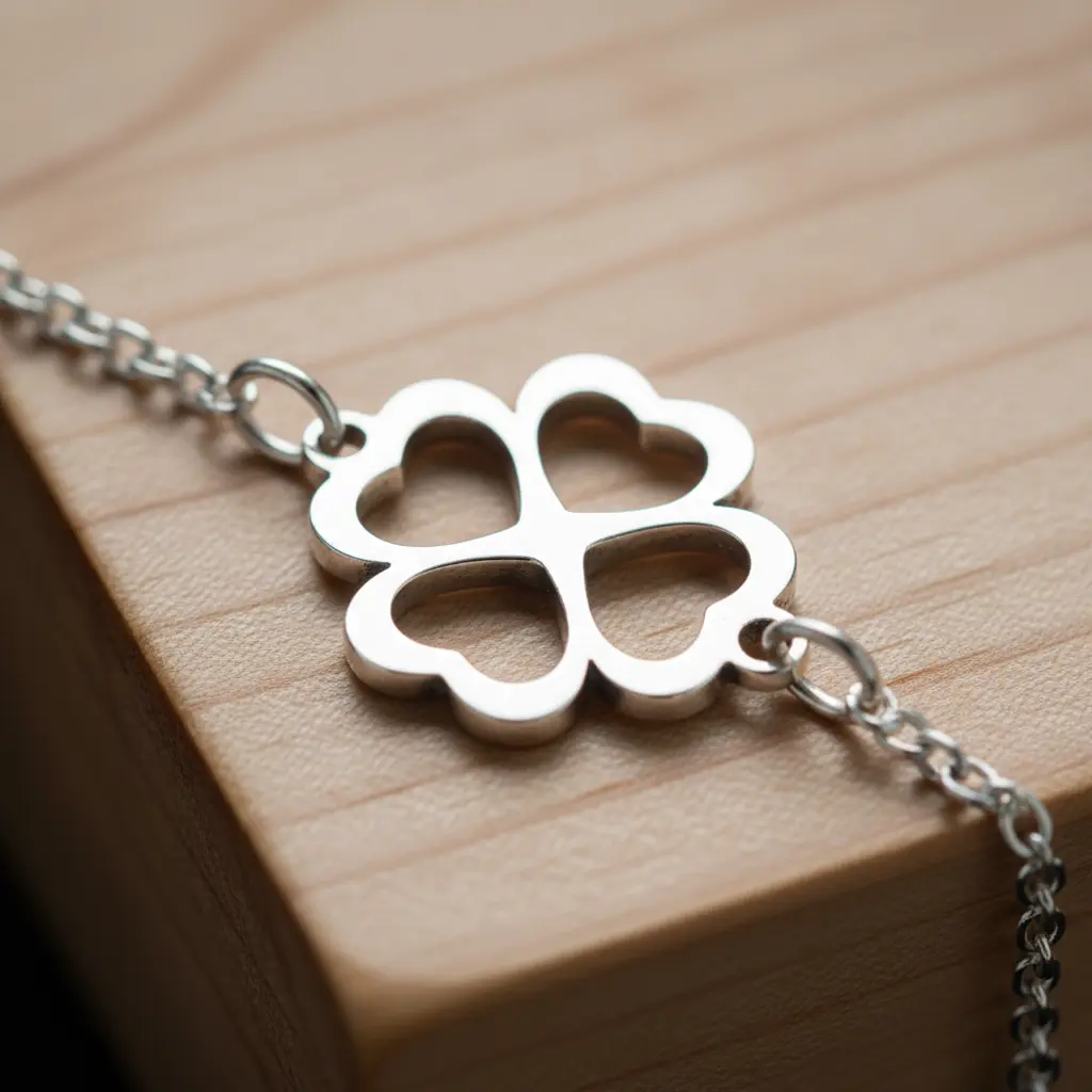 Pulsera Trebol de Plata 02.webp