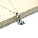 Collar Media Luna Con Piedras de Plata 04.webp