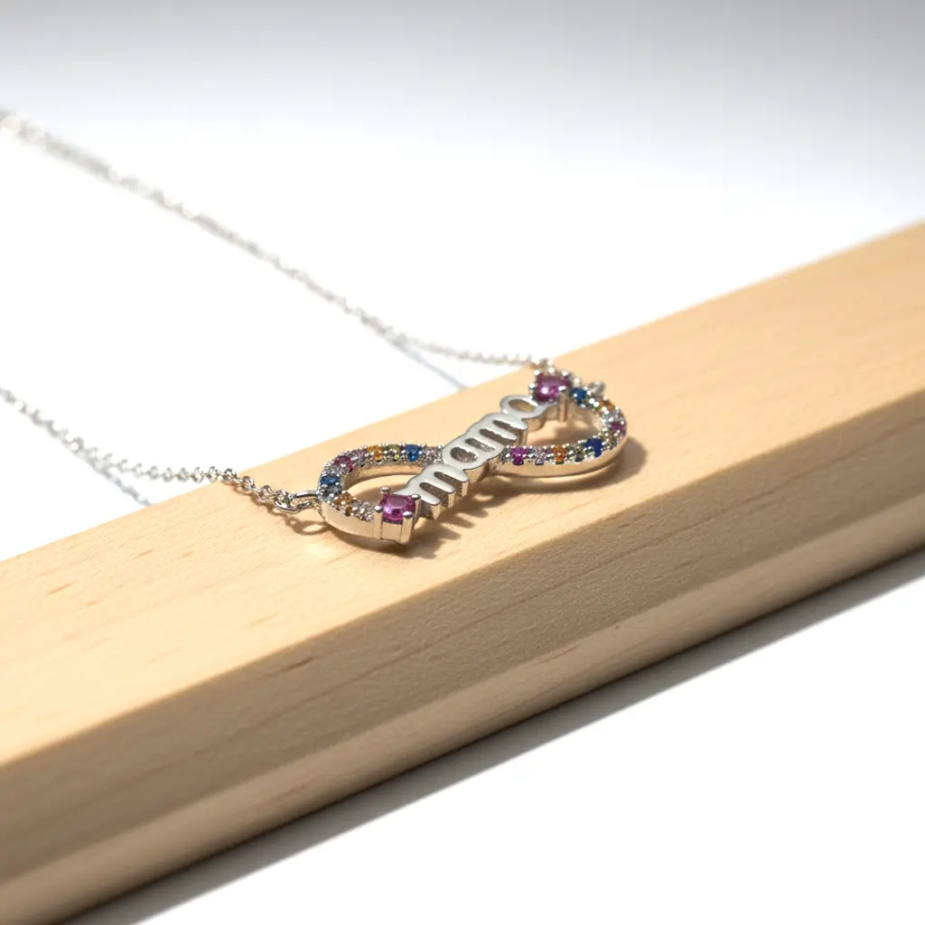 Collar Simbolo Infinito Mamá Zirconita 03.webp