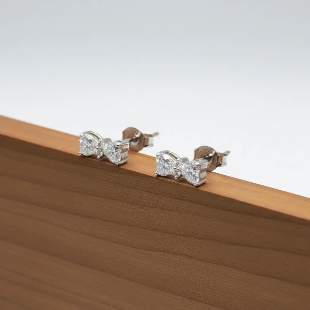 Pendientes Forma Lazo Plata 01.webp