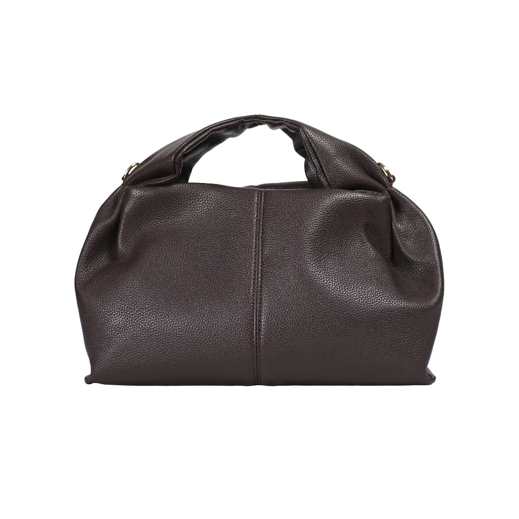 Bolso de mano con bandolera color Chocolate 01.webp