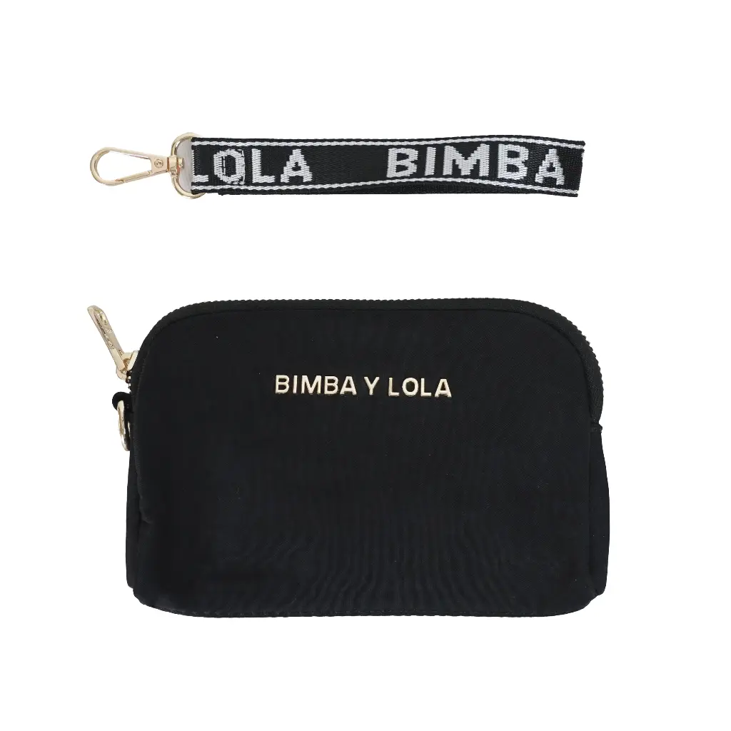 Monedero Nylon (Inspiración Bimba y Lola) Color Negro 03.webp