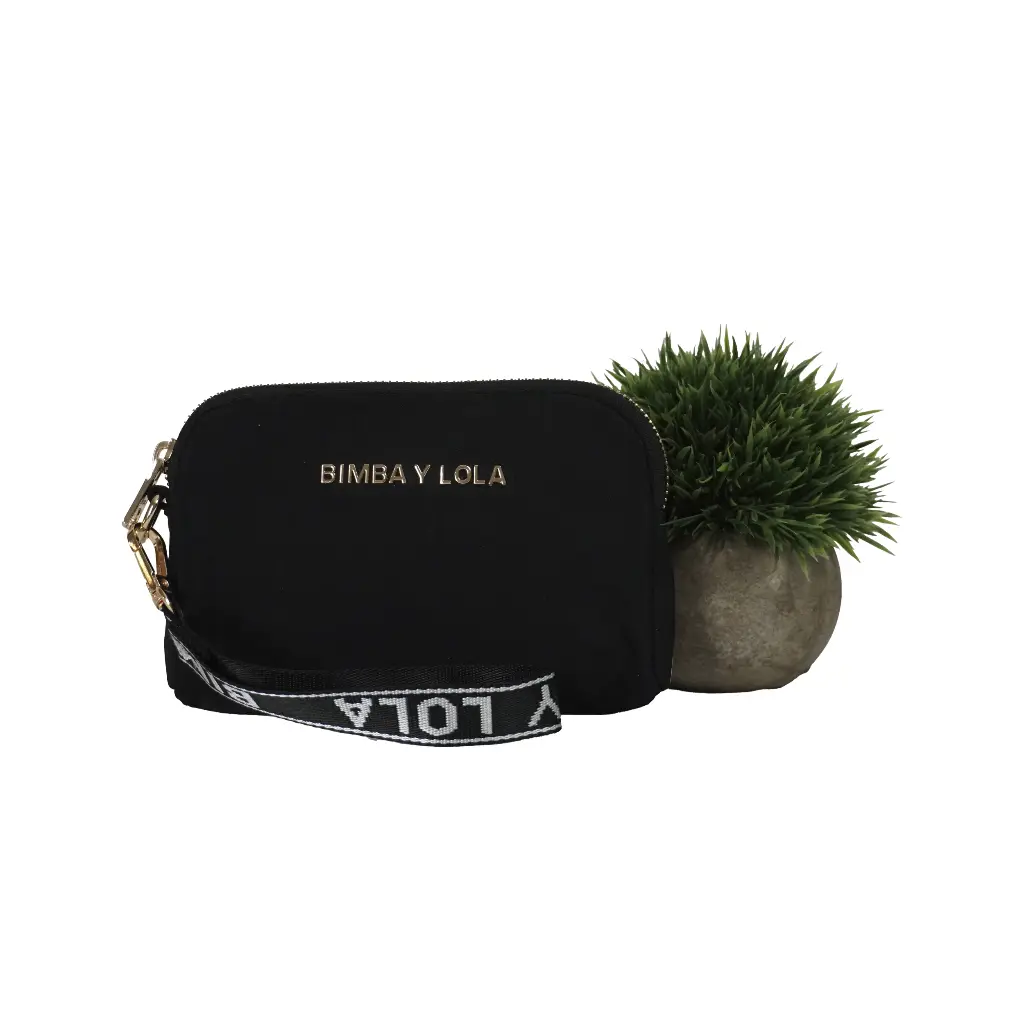 Monedero Nylon (Inspiración Bimba y Lola) Color Negro 01.webp
