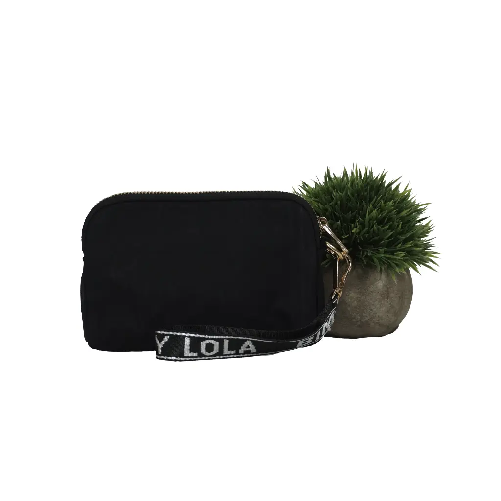 Monedero Nylon (Inspiración Bimba y Lola) Color Negro 02.webp