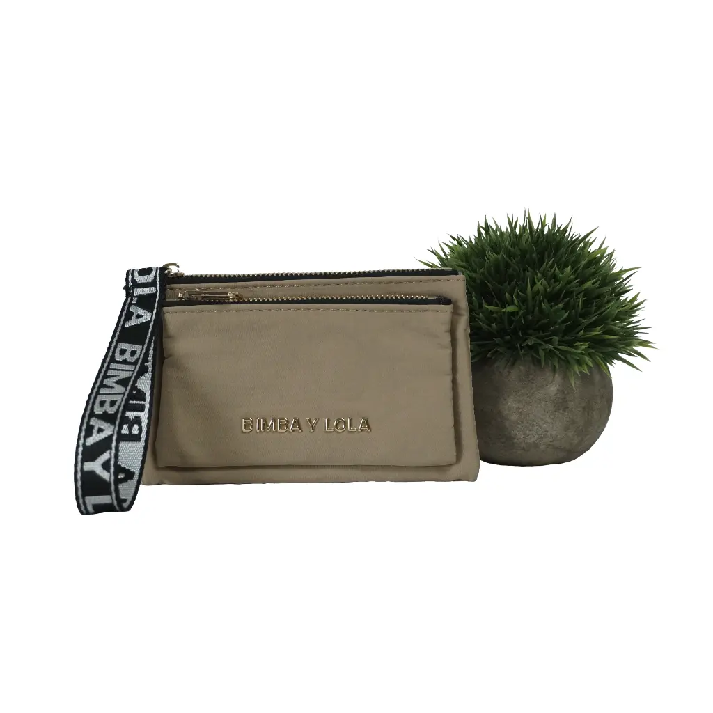 Cartera Pequeña Doble bolsillo (Inspiración Bimba y Lola) Color Marrón 01.webp