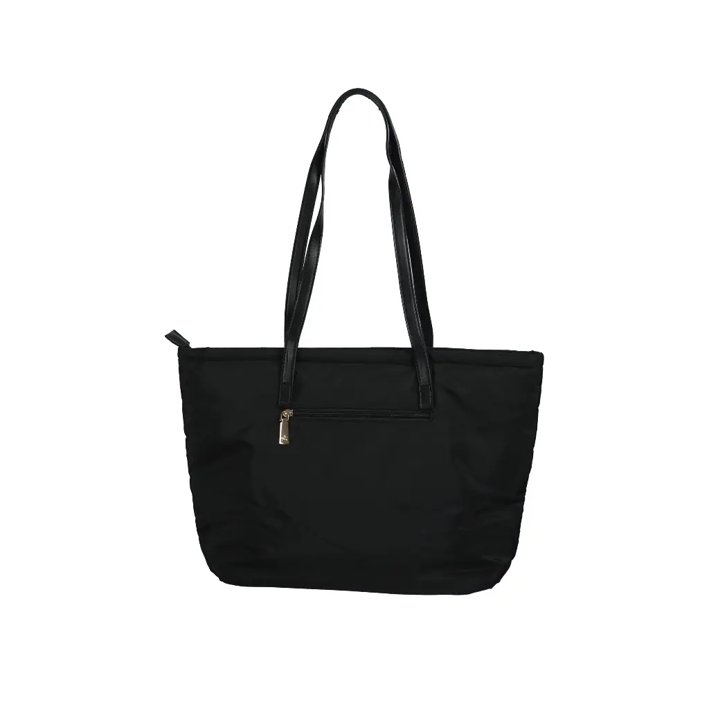 Bolso Shopper pliegues doble asa Color Negro 02.webp