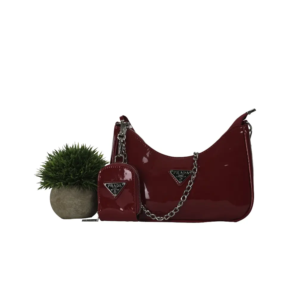 bolso Prada Re-Edition 2005 (Inspiración Prada) Color Rojo 03.webp