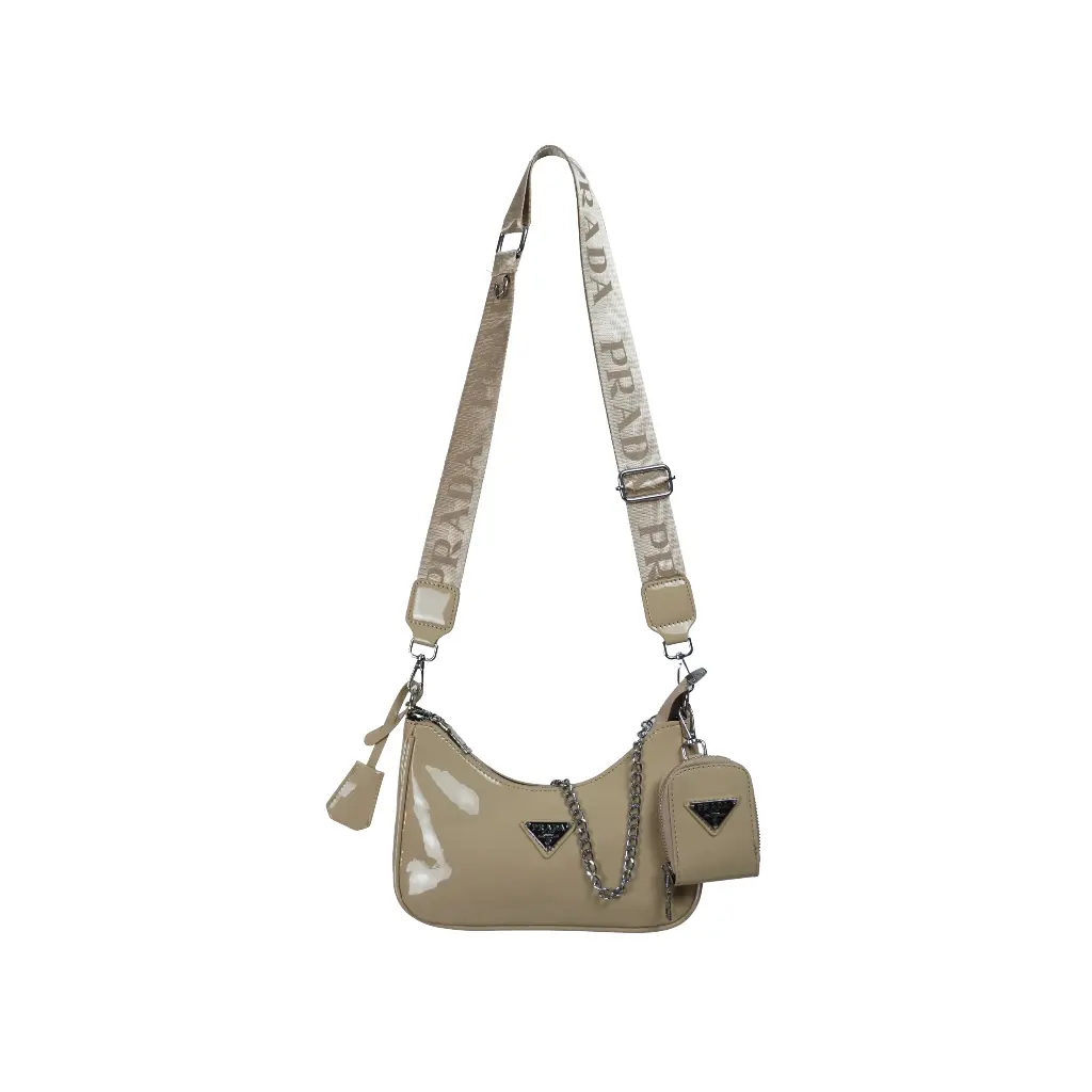 bolso Prada Re-Edition 2005 (Inspiración Prada) Color Beige 01.webp