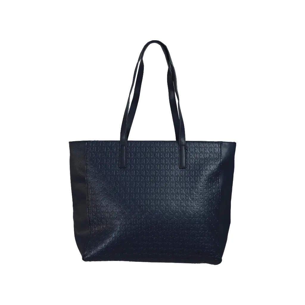 Bolso de hombro Tote (Ispiración Carolina Herrera) Color Azul 01.webp