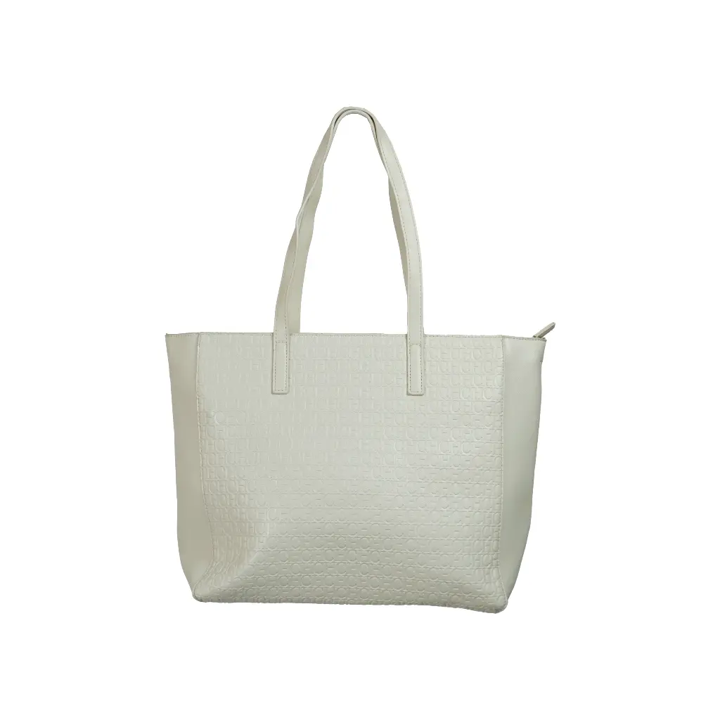 Bolso de hombro Tote (Ispiración Carolina Herrera) Color Blanco 01.webp