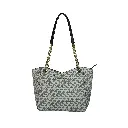 Bolso de hombro Jet Set grande (Inspiración Michael Kors) Color Blanco Monograma 01.webp